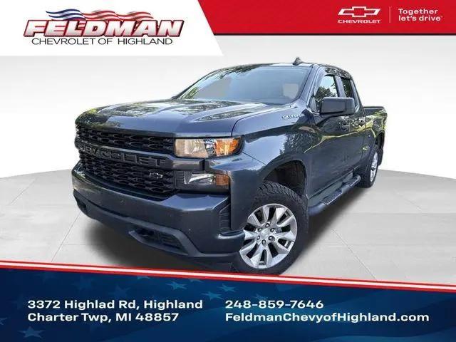 2020 Chevrolet Silverado 1500 4WD Double Cab Standard Bed Custom for sale in Highland, MI