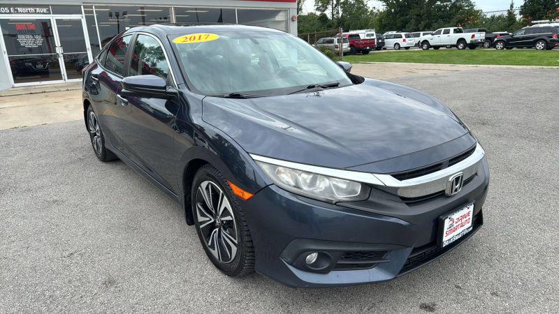 2017 Honda Civic EX-L for sale in Villa Park, IL