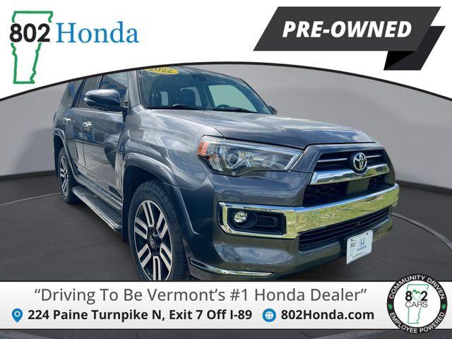 2022 Toyota 4Runner Limited for sale in Berlin, VT