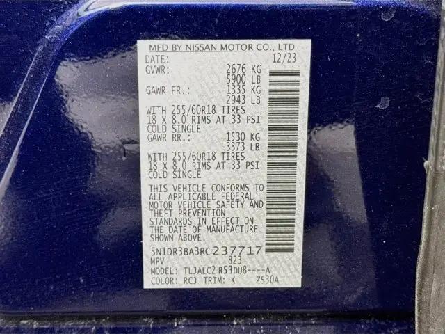 2024 Nissan Pathfinder SV FWD