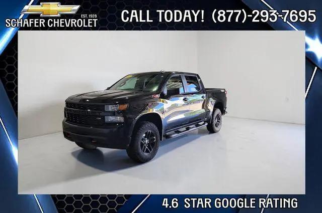 2021 Chevrolet Silverado 1500 4WD Crew Cab Short Bed Custom Trail Boss for sale in Pinconning, MI