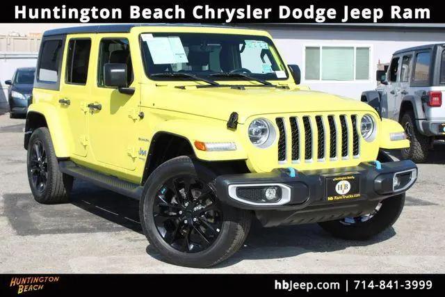2022 Jeep Wrangler 4xe Unlimited Sahara 4x4 for sale in Huntington Beach, CA