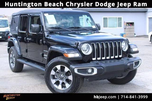 2022 Jeep Wrangler Unlimited Sahara 4x4 for sale in Huntington Beach, CA