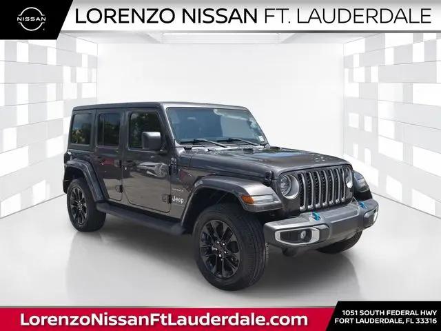 2023 Jeep Wrangler 4xe Sahara 4x4 for sale in Fort Lauderdale, FL