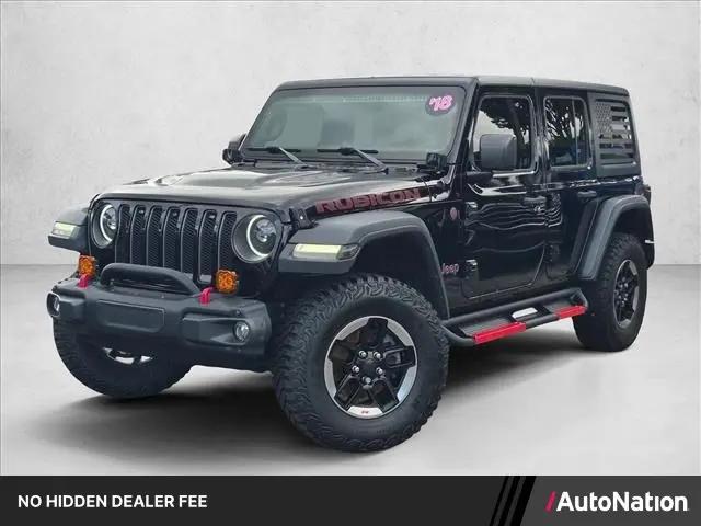 2018 Jeep Wrangler Unlimited Rubicon 4x4 for sale in Greenacres, FL