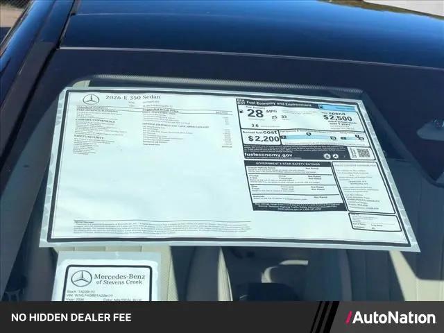 2026 Mercedes-Benz E 350 E 350 for sale in San Jose, CA