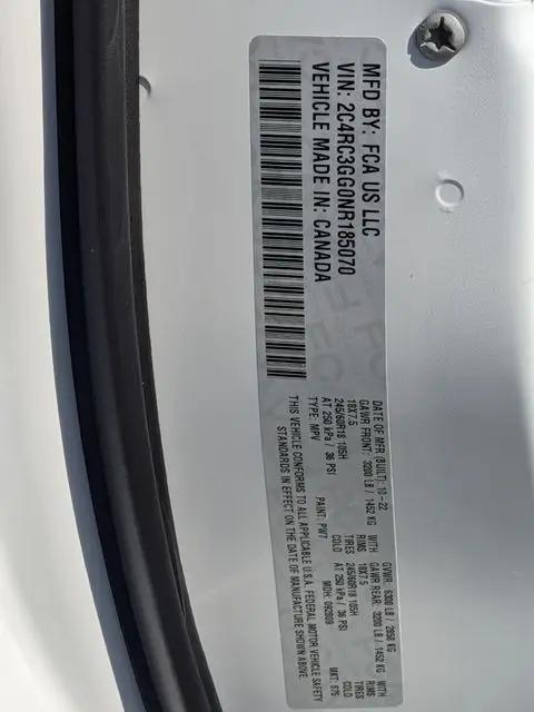 2022 Chrysler Pacifica Limited