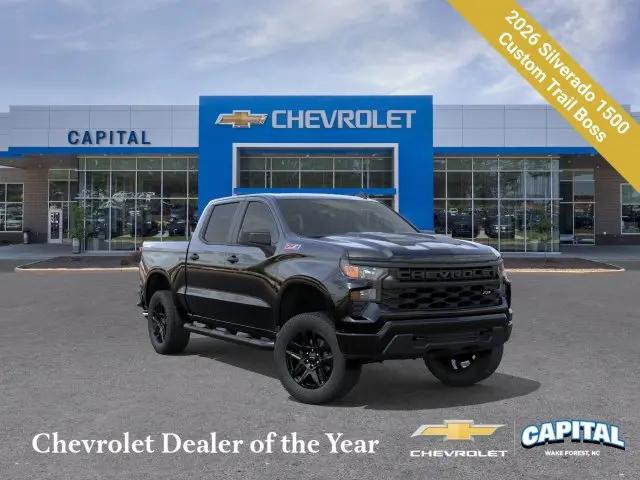 2026 Chevrolet Silverado 1500 4WD Crew Cab Short Bed Custom Trail Boss for sale in Wake Forest, NC