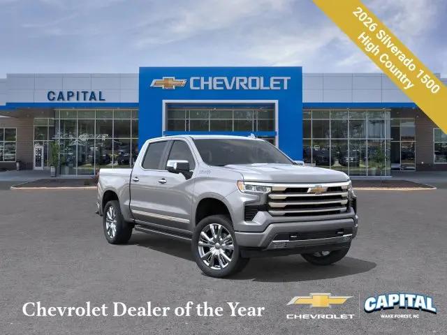 2026 Chevrolet Silverado 1500 4WD Crew Cab Short Bed High Country for sale in Wake Forest, NC