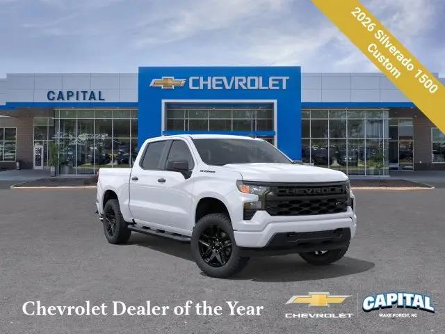 2026 Chevrolet Silverado 1500 4WD Crew Cab Short Bed Custom for sale in Wake Forest, NC