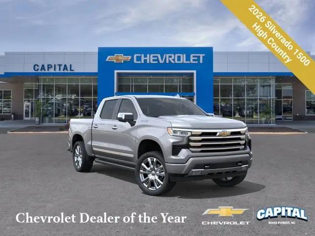 2026 Chevrolet Silverado 1500 4WD Crew Cab Short Bed High Country for sale in Wake Forest, NC