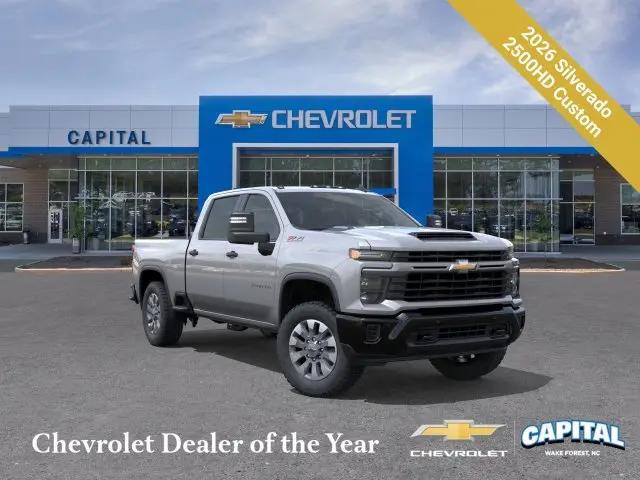2026 Chevrolet Silverado 2500HD Crew Cab, Standard Bed, WT, 4WD for sale in Wake Forest, NC