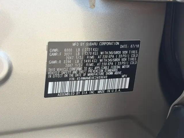 2019 Subaru Ascent Limited