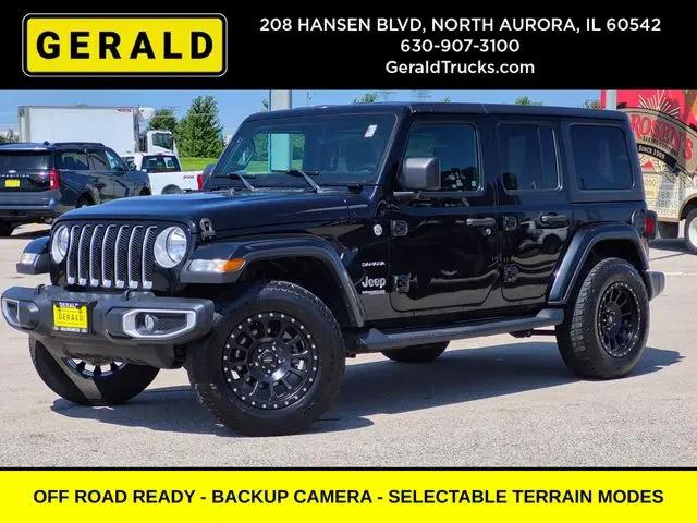 2020 Jeep Wrangler Sahara 4x4 for sale in North Aurora, IL