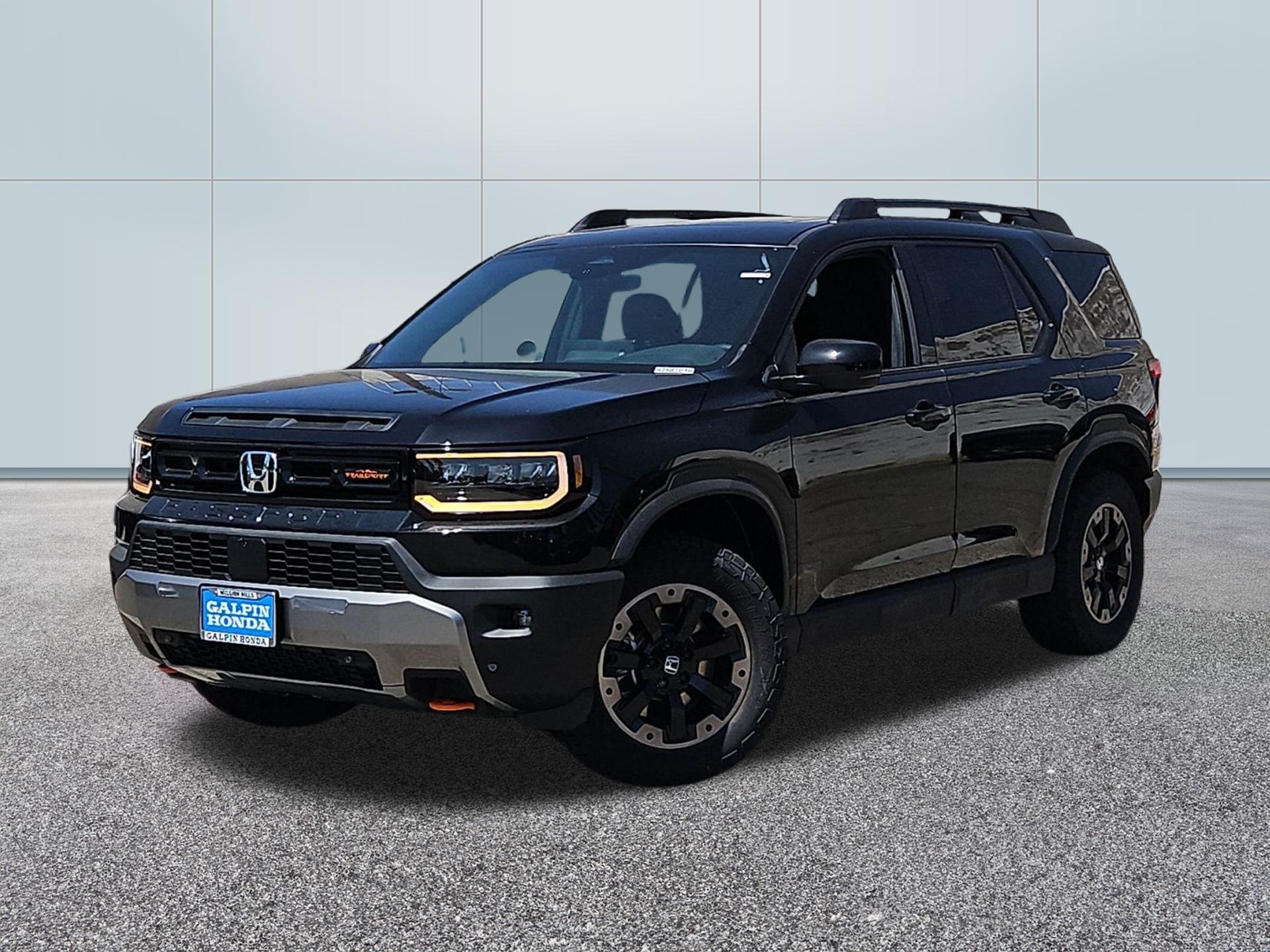 Crystal Black Pearl 2026 Honda Passport SUV / Crossover All-Wheel Drive Automatic