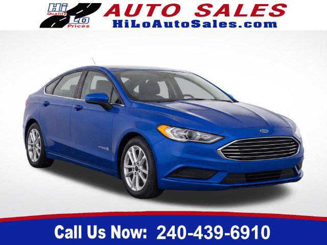 2018 Ford Fusion Hybrid S for sale in Cockeysville, MD