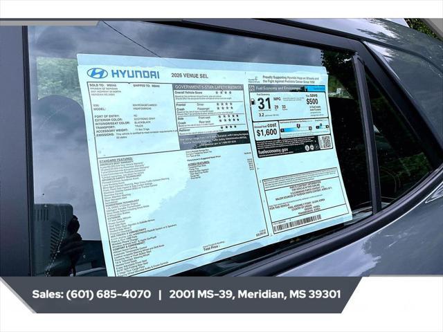 2026 Hyundai Venue SEL
