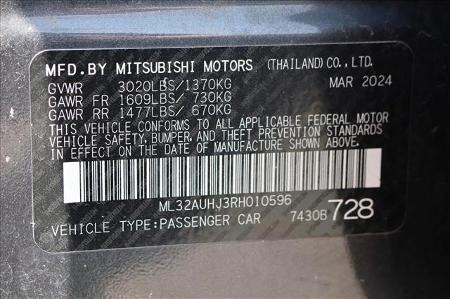 2024 Mitsubishi Mirage ES