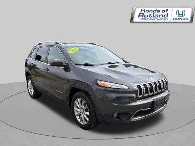 2017 Jeep Cherokee Limited for sale in Rutland, VT