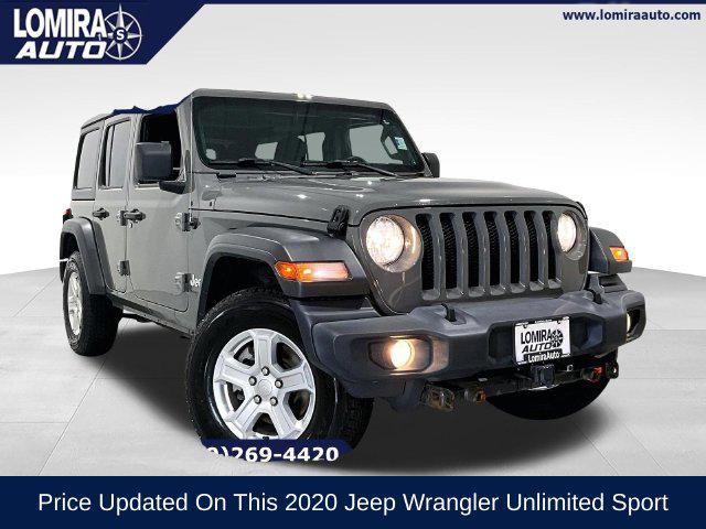 2020 Jeep Wrangler Unlimited Sport for sale in Lomira, WI