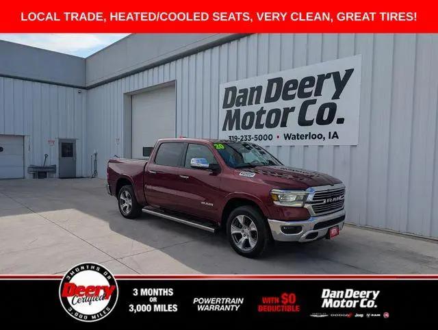 2020 Ram 1500 Laramie Crew Cab 4x4 57 Box for sale in Waterloo, IA