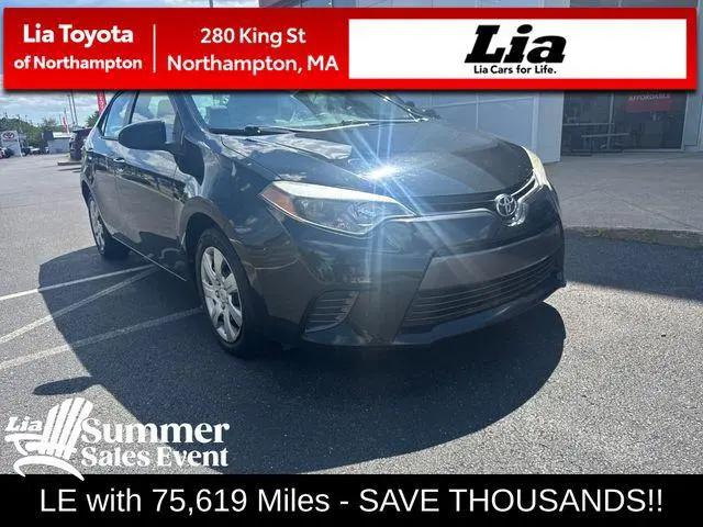 2016 Toyota Corolla LE for sale in Northampton, MA
