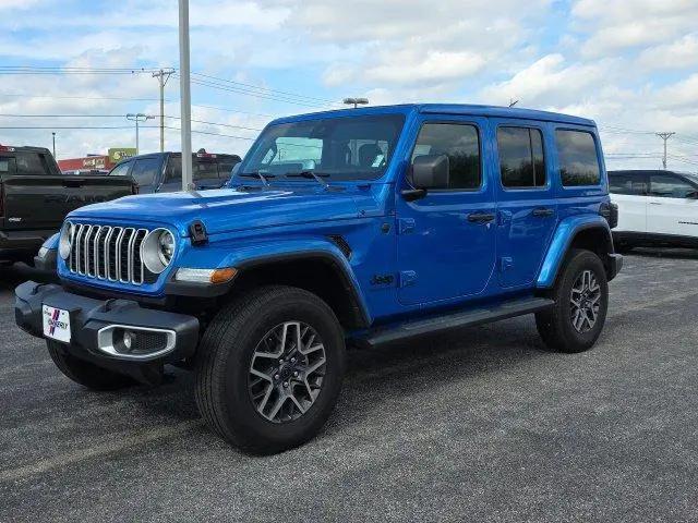 2025 Jeep Wrangler 4-Door Sahara 4x4 for sale in Davenport, IA