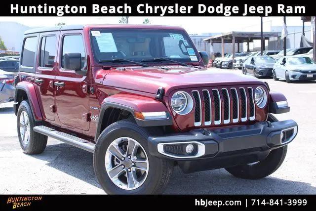 2022 Jeep Wrangler Unlimited Sahara 4x4 for sale in Huntington Beach, CA
