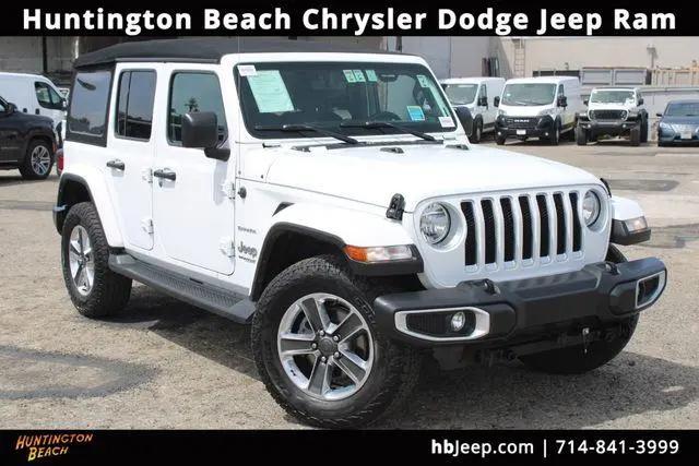 2022 Jeep Wrangler Unlimited Sahara 4x4 for sale in Huntington Beach, CA