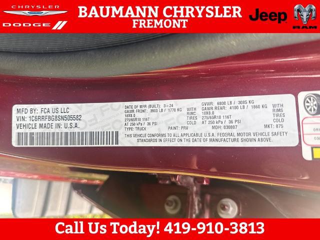 2025 Ram 1500 Big Horn Crew Cab 4x4 64 Box