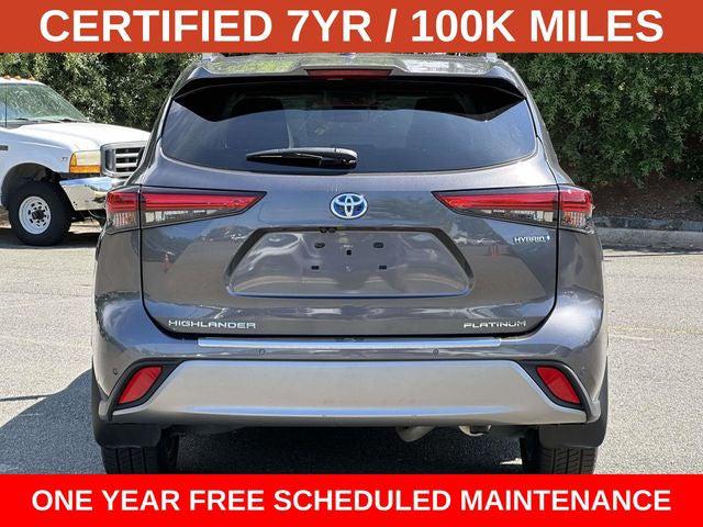 2022 Toyota Highlander Hybrid Platinum 2022 Toyota Highlander Hybrid Platinum