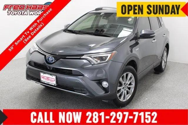2017 Toyota RAV4 Hybrid Limited for sale in Spring, TX
