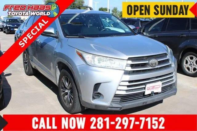 2018 Toyota Highlander LE for sale in Spring, TX