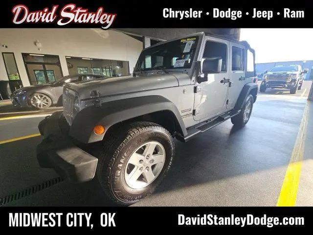 2016 Jeep Wrangler Unlimited Sport for sale in Oklahoma City, OK
