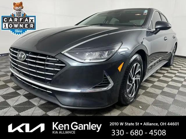 2021 Hyundai Sonata Blue for sale in Alliance, OH