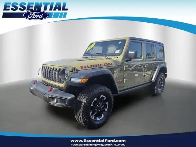 2025 Jeep Wrangler 4-Door Rubicon 4x4 for sale in Stuart, FL