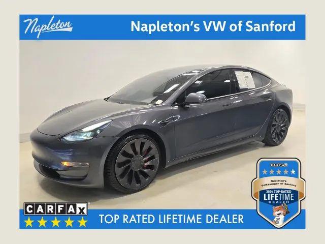 2021 Tesla Model 3 Performance Dual Motor All-Wheel Drive for sale in Sanford, FL