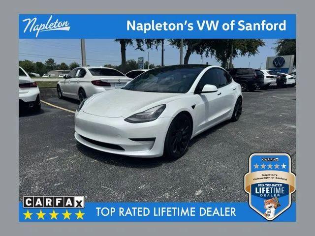 2022 Tesla Model 3 Performance Dual Motor All-Wheel Drive for sale in Sanford, FL