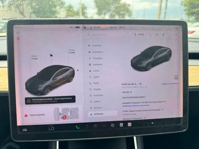 2019 Tesla Model 3 Standard Range Plus