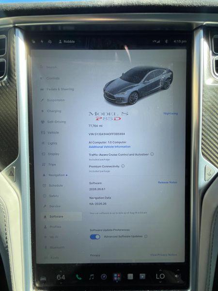 2015 Tesla Model S P85D