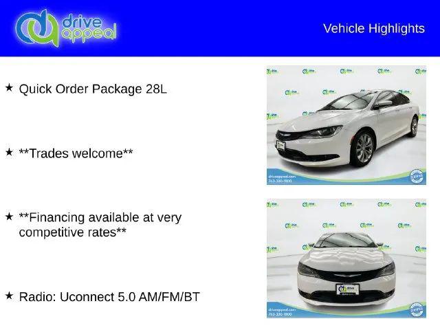 2015 Chrysler 200 S