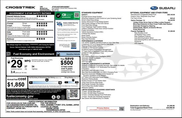 2024 Subaru Crosstrek Premium