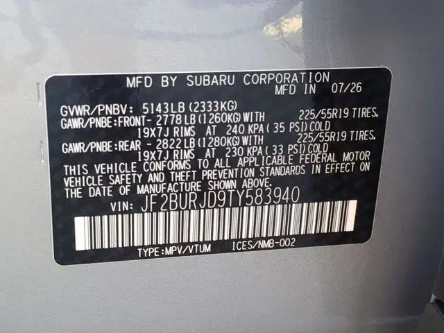 2026 Subaru Outback Touring XT