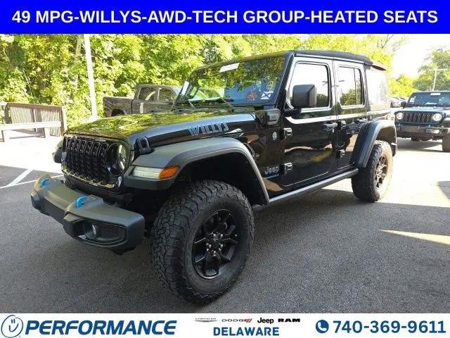 2024 Jeep Wrangler 4xe Willys 4xe for sale in Delaware, OH