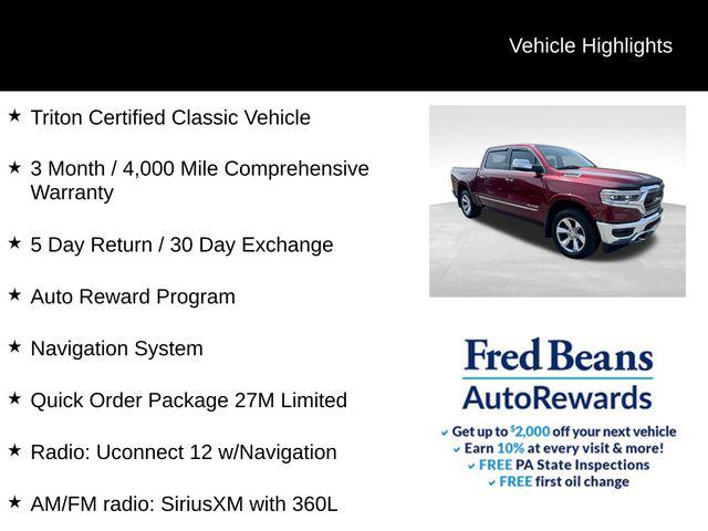 2020 Ram 1500 Limited Crew Cab 4x4 57 Box
