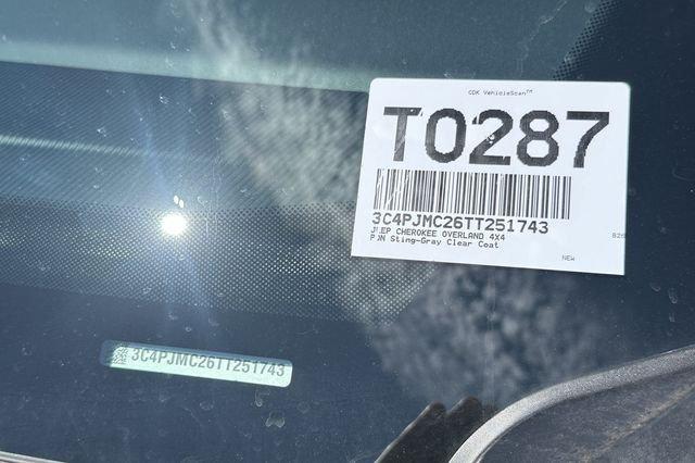 2026 Jeep Cherokee Overland 4x4