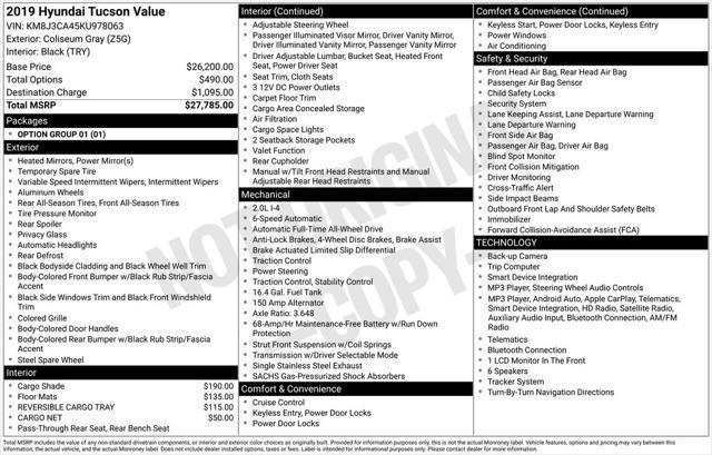 2019 Hyundai Tucson Value for sale in FARGO, ND