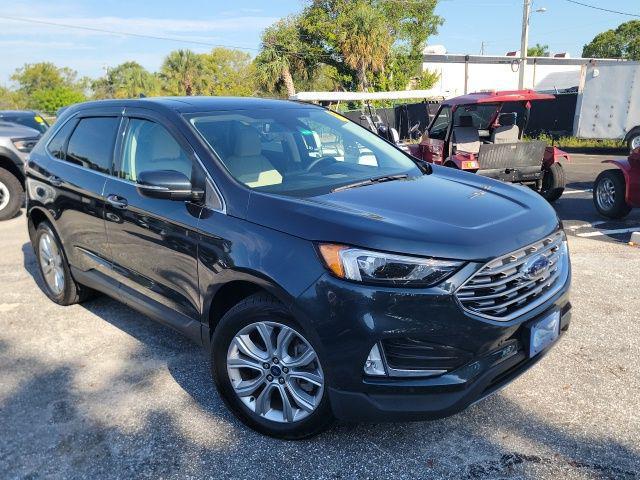 2022 Ford Edge Titanium for sale in DELRAY BEACH, FL