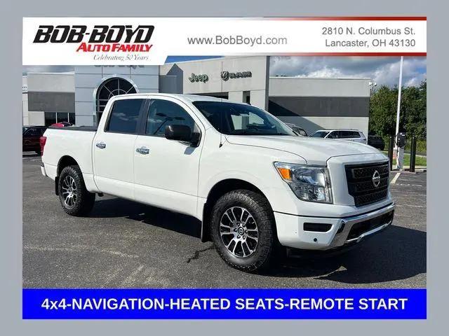 2021 Nissan Titan Crew Cab SV 4x4 for sale in Lancaster, OH