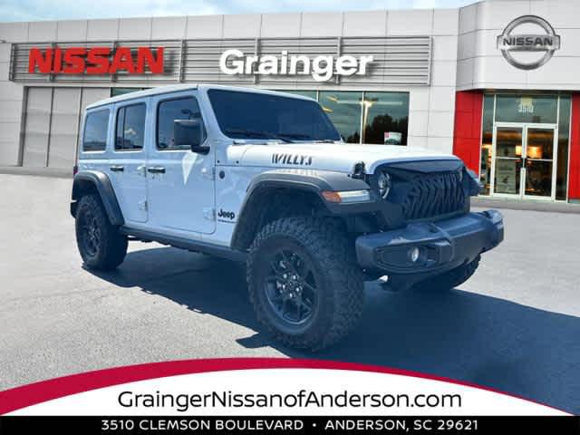 2026 Jeep Wrangler 4-Door Willys 4x4 for sale in Anderson, SC